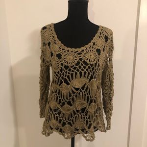 Umgee Crochet Top